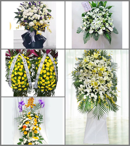 福建泉州德化县大铭乡白事花篮预定